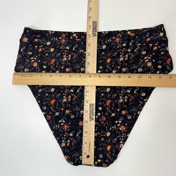 Madewell High-Cut Bikini Bottom Floral Print - Picture 10 of 15